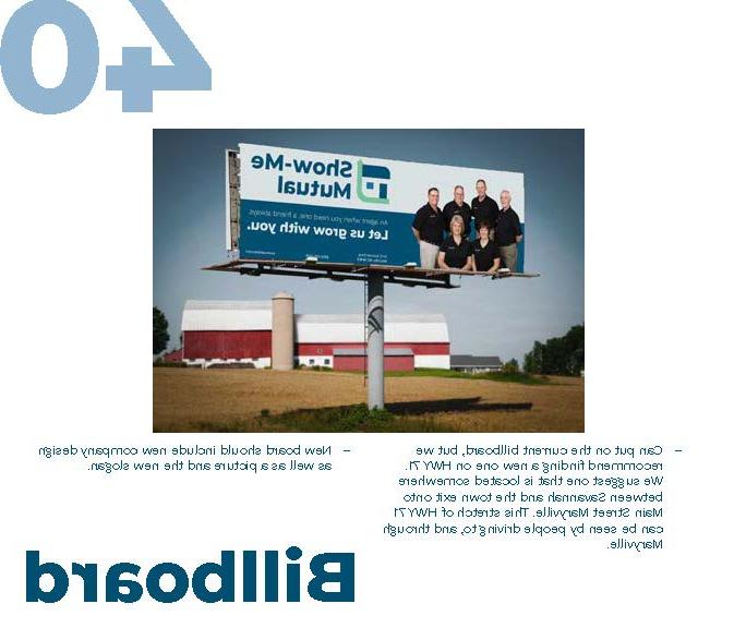 Portfolio items: billboards